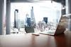 City office skyline view