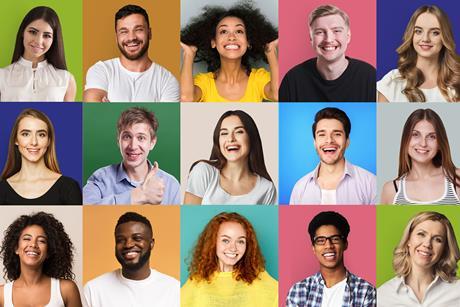 Diverse people